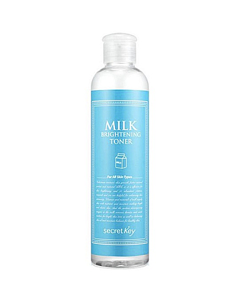 Secret Key Milk Brightening Toner - Тоник для лица молочный осветляющий 270 мл - hairs-russia.ru